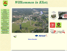 Tablet Screenshot of klietz.com